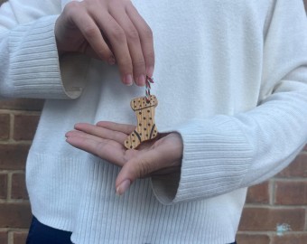 Wooden Hanging Ornaments