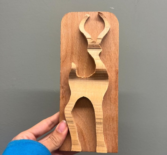 Small Reindeer Plaque