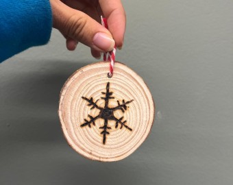 Wooden Hanging Ornaments