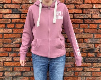 Hoodie - A Hope + A Future - Pink