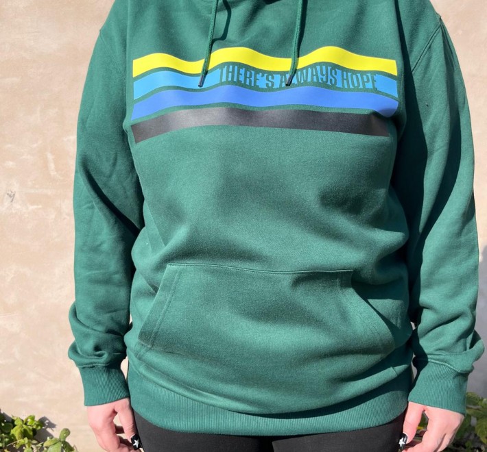 There's Always Hope Hoodie - Green