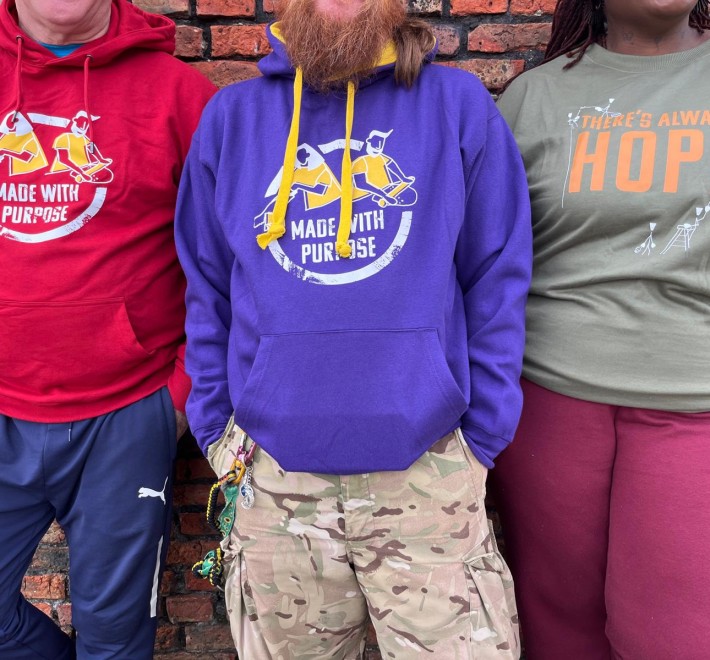 Made With Purpose Hoodie - Purple (Limited Edition)