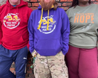 Made With Purpose Hoodie - Purple (Limited Edition)