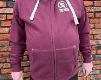 Made With Purpose Zip Hoodie - Burgundy (Limited Edition)